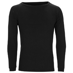 ADVWORX™ Moto Merino Unisex Long Sleeve Thermal Top Base Layer [Colour Option: Black] [Size: 3XL]